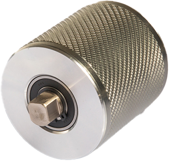 SR Rollers of Zinc-plated steel surface